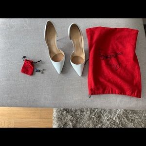 Christian Louboutin White Pumps